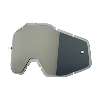 100% Lens RC1/AC1/ST1 - Injected Mirror Silver / Smoke