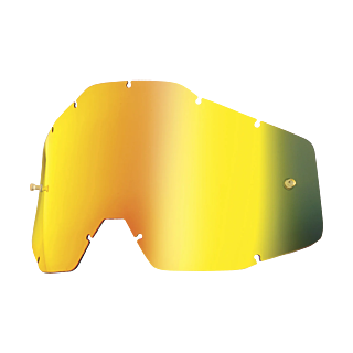 100% Lens RC1/AC1/ST1 - Standard Mirror Gold