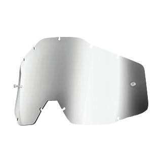 100% Lens RC1/AC1/ST1 - Standard Mirror Silver