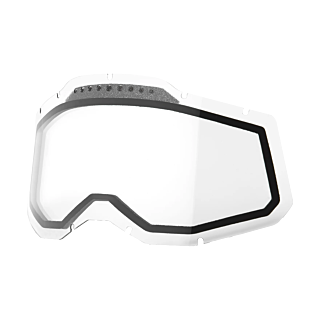 100% Lens RC2/AC2/ST2 - Dual Vented Clear