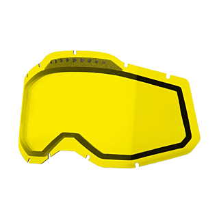 100% Lens RC2/AC2/ST2 - Dual Vented Yellow