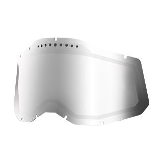 100% Lens RC2/AC2/ST2 - Dual Vented Mirror Silver