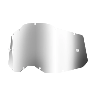 100% Lens RC2/AC2/ST2 - Standard Mirror Silver