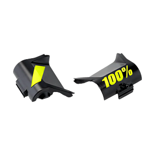 100% Roll-Off Covers Forecast Generation 1 &amp; 2 - Black / Yellow