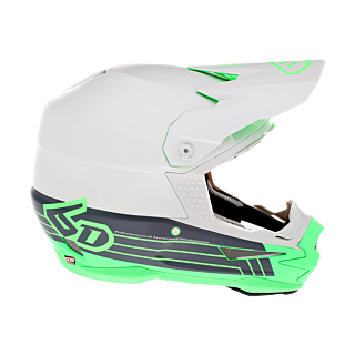 6D Motocross Helmet ATR-1 Split - Neon Green