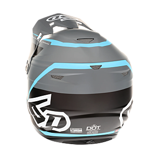 6D Motocross Helmet ATR-2 Alpha - Cyan