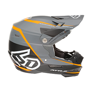 6D Motocross Helmet ATR-2 Alpha - Neon Orange