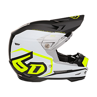 6D Motocross Helmet ATR-2 Delta - Neon Yellow