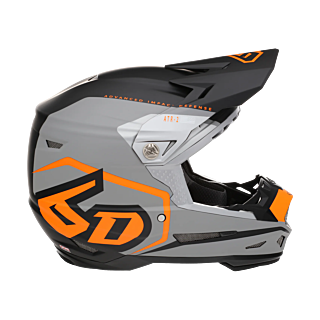 6D Motocross Helmet ATR-2 Delta - Neon Orange