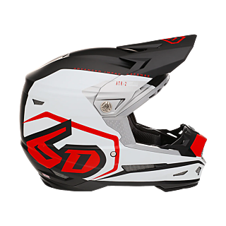 6D Motocross Helmet ATR-2 Delta - Red
