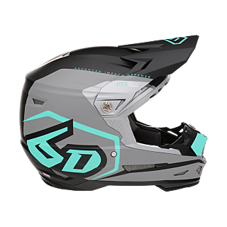 6D Motocross Helmet ATR-2 Delta - Teal