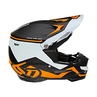 6D Motocross Helmet ATR-2 Drive - Neon Orange