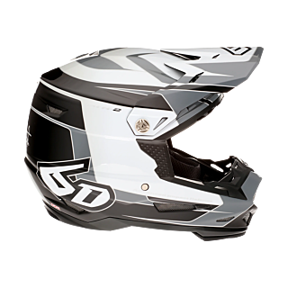 6D Motocross Helmet ATR-2 Impact - White