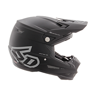 6D Motocross Helmet ATR-2 Solid - Black / Matte