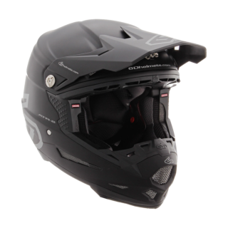 6D Motocross Helmet ATR-2 Solid - Black / Matte