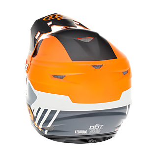 6D Motocross Helmet ATR-2 Target - Neon Orange