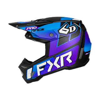 6D Motocross Helmet ATR-3 FXR - Aurora