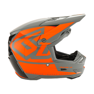 6D Motocross Helmet ATR-3 Hex - Neon Orange