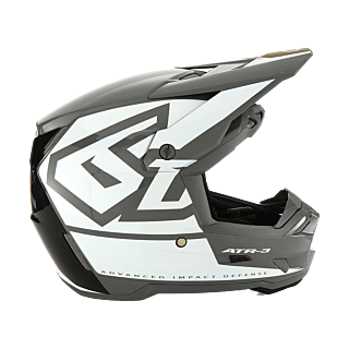 6D Motocross Helmet ATR-3 Hex - White