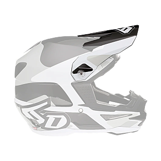 6D Helmet Visor ATR-1 Apex - White