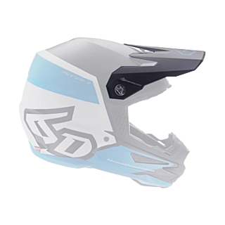 6D Helmet Visor ATR-1 Flight - Blue / White / Black