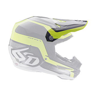 6D Helmet Visor ATR-1 Fuse - Yellow / Black