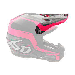 6D Helmet Visor ATR-1 Fuse - Pink / Black