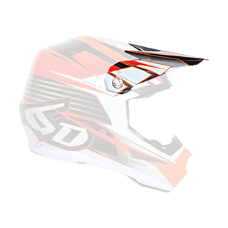 6D Helmet Visor ATR-1 Rush - Orange