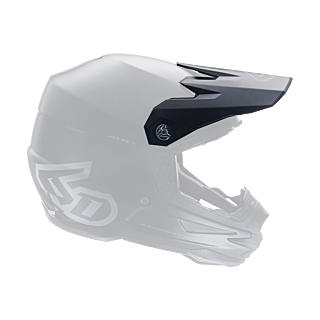 6D Helmet Visor ATR-1 Solid - Matte Black