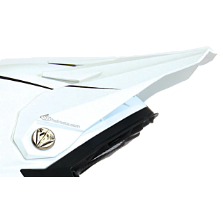 6D Helmet Visor ATR-1 Stealth Graphic - White