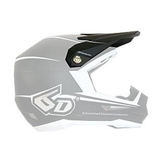 6D Helmet Visor ATR-1 Stealth Graphic - Black