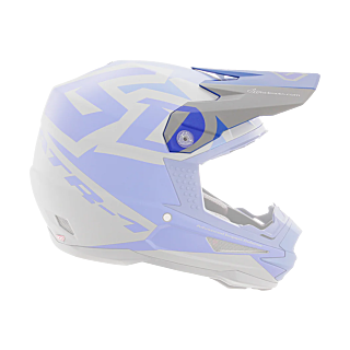 6D Helmet Visor ATR-1 Switch - Grey / Blue