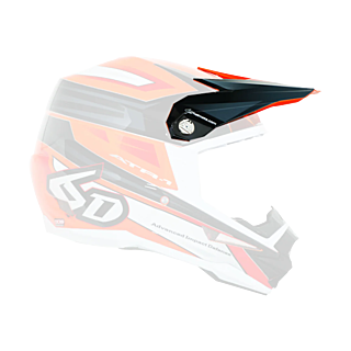 6D Helmet Visor ATR-1 V2 Pilot - Neon Orange