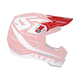 6D Helmet Visor ATR-2 Aero Mat - Red