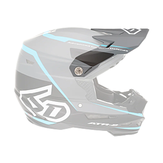 6D Helmet Visor ATR-2 Alpha - Cyan