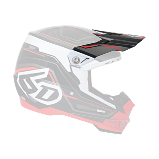 6D Helmet Visor ATR-2 Circuit Glans - Black