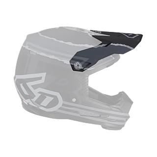6D Helmet Visor ATR-2 Danger Boy - Matte Black