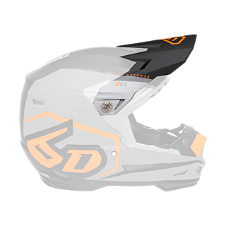 6D Helmet Visor ATR-2 Delta - Neon Orange
