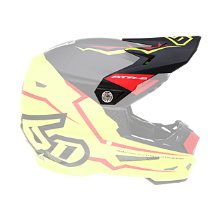 6D Helmet Visor ATR-2 Element - Yellow