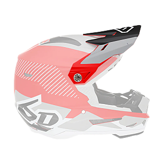 6D Helmet Visor ATR-2 Fusion - Red
