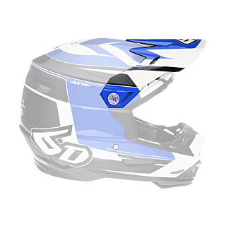 6D Helmet Visor ATR-2 Impact - Blue