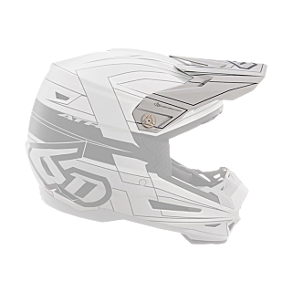 6D Helmet Visor ATR-2 Missile LE - Silver / Black