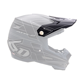 6D Helmet Visor ATR-2 Missile - Matte Black
