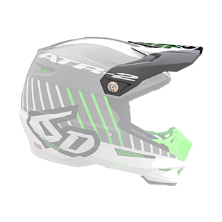 6D Helmet Visor ATR-2 Motion - Neon Green