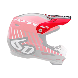 6D Helmet Visor ATR-2 Motion - Red
