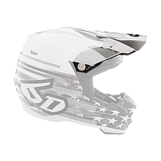 6D Helmet Visor ATR-2 Patriot LE - White