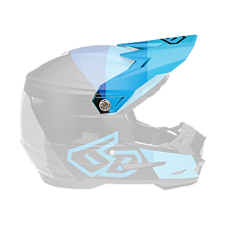 6D Helmet Visor ATR-2 Range - Blue