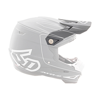 6D Helmet Visor ATR-2 Recon - Grey / White