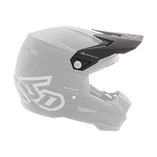 6D Helmet Visor ATR-2 Solid - Black / Matte