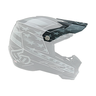 6D Helmet Visor ATR-2 Super Patriot - Black